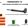 Hermes250Kit 1K - sada pohonu pro bránu do až 2,5 m průjezdu